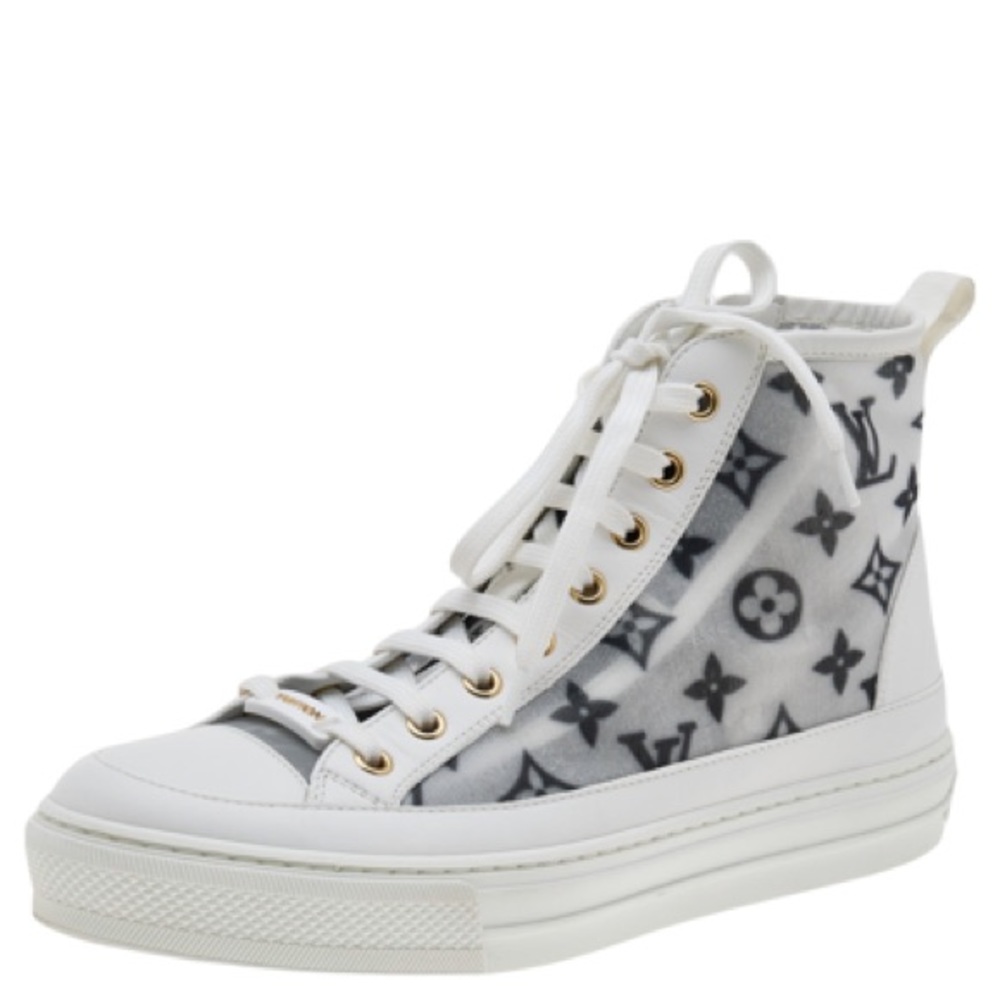 Louis Vuitton Mesh Stellar High Top Sneakers